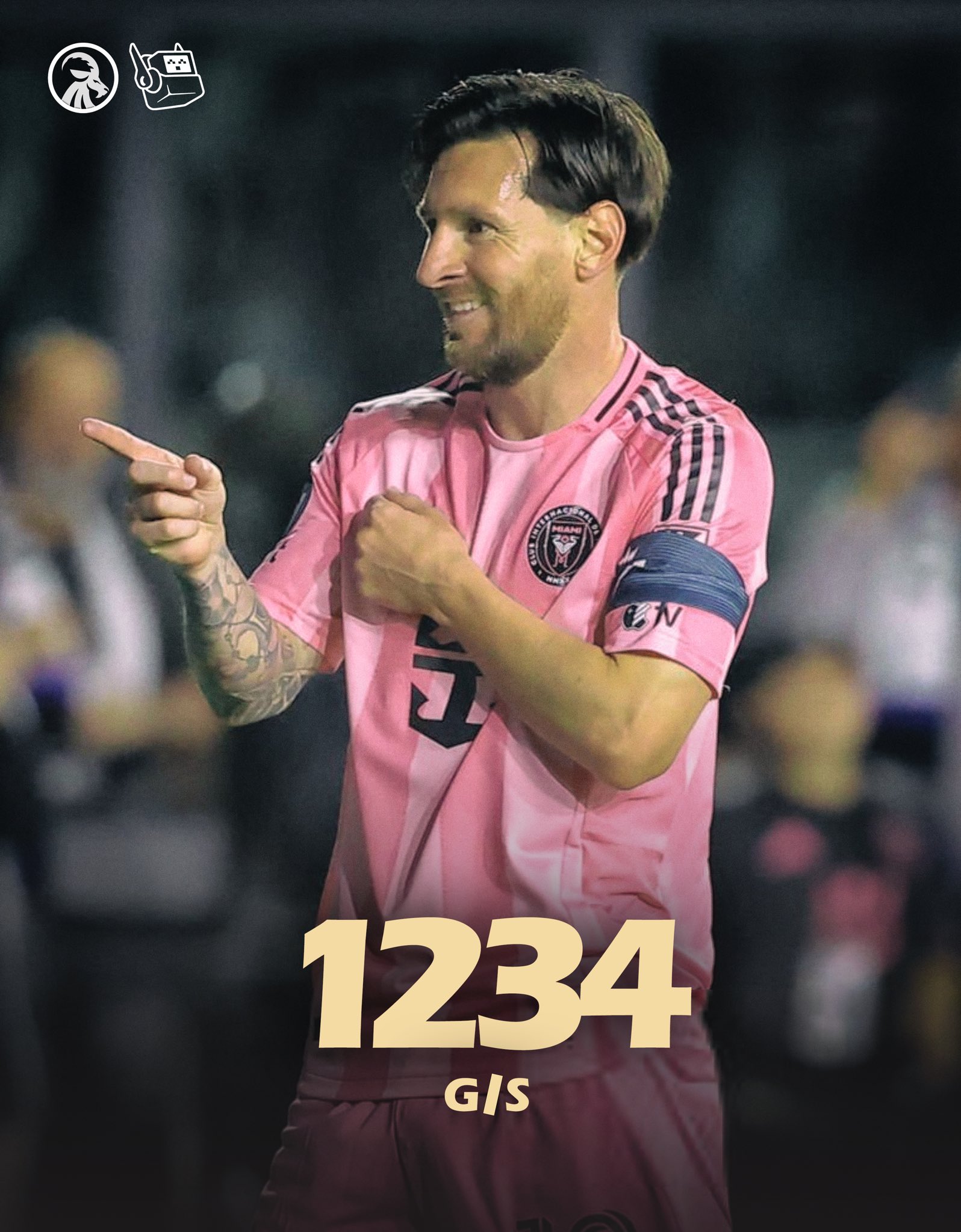  回歸即進球！37歲梅西生涯目前853球381助，參與進球數(shù)1234球！